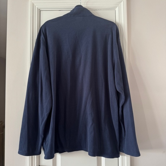 Men’s The North Face Size XXL Polartec Classic Fleece Pullover Jacket Navy Blue - Picture 5 of 6